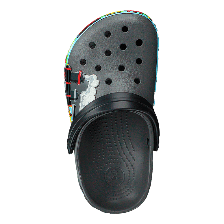 Fun Lab Train Band Clog Kids Slate Grey