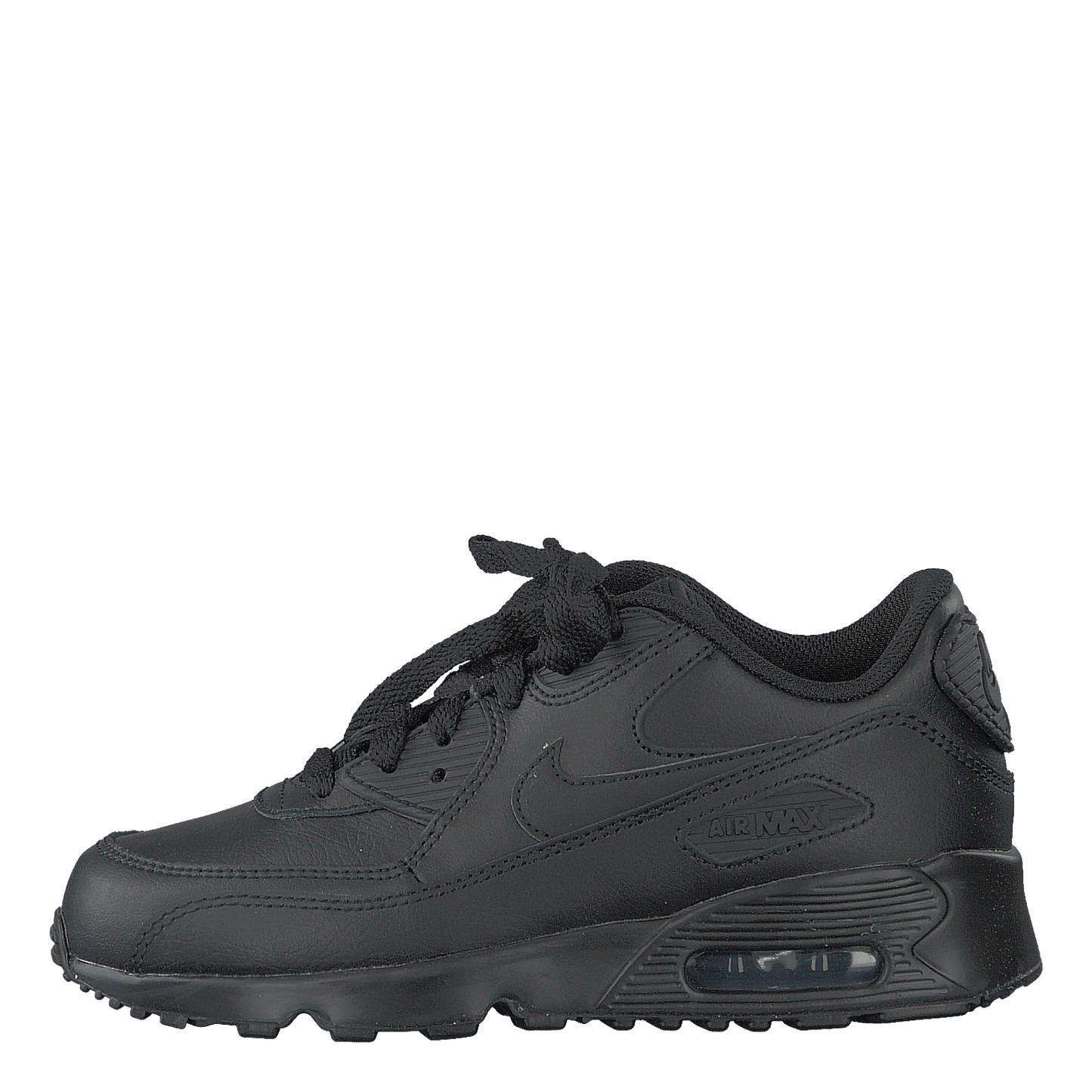 Boys' Air Max 90 Leather Little Kids Black/black