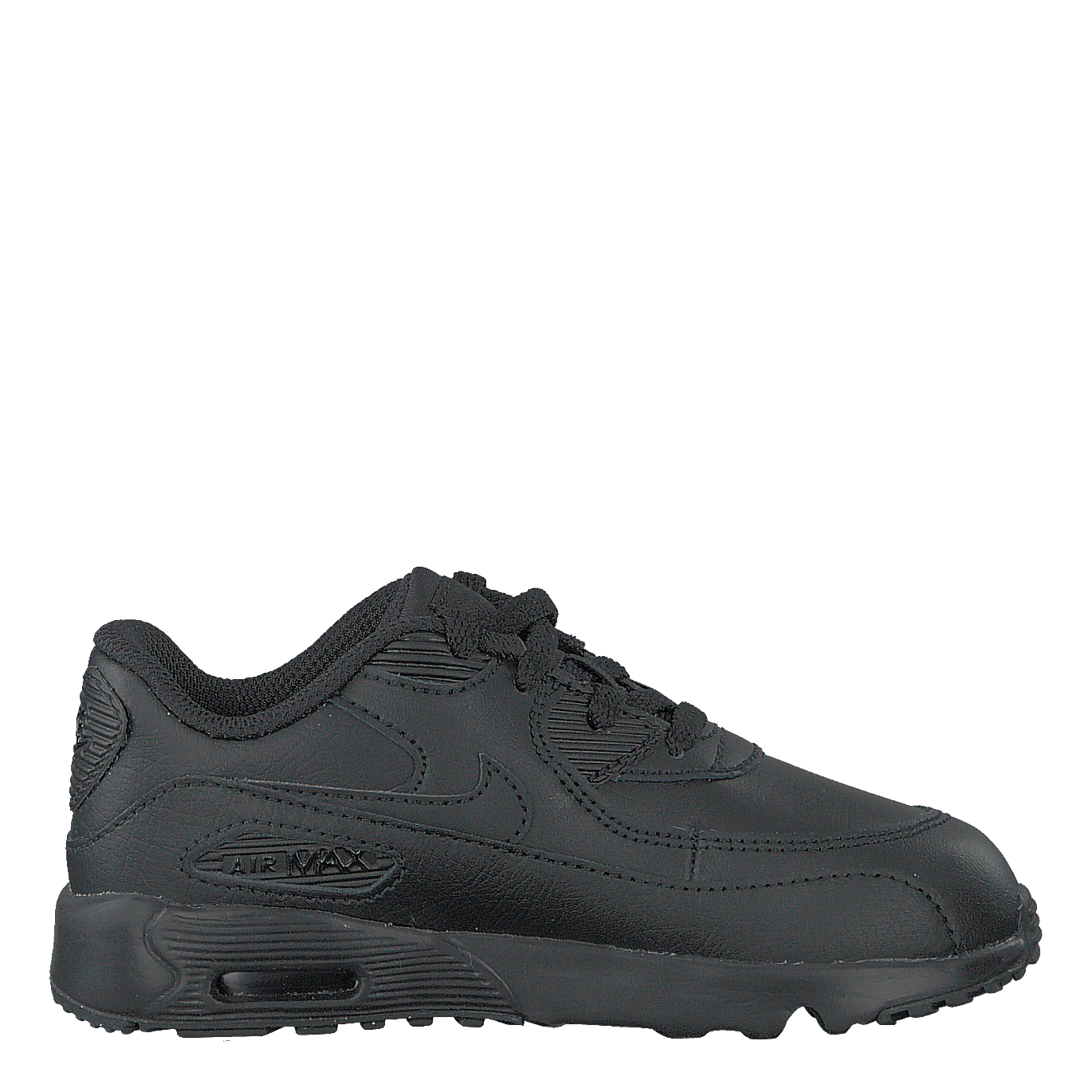 Boys' Air Max 90 Leather TD Kids Black/black