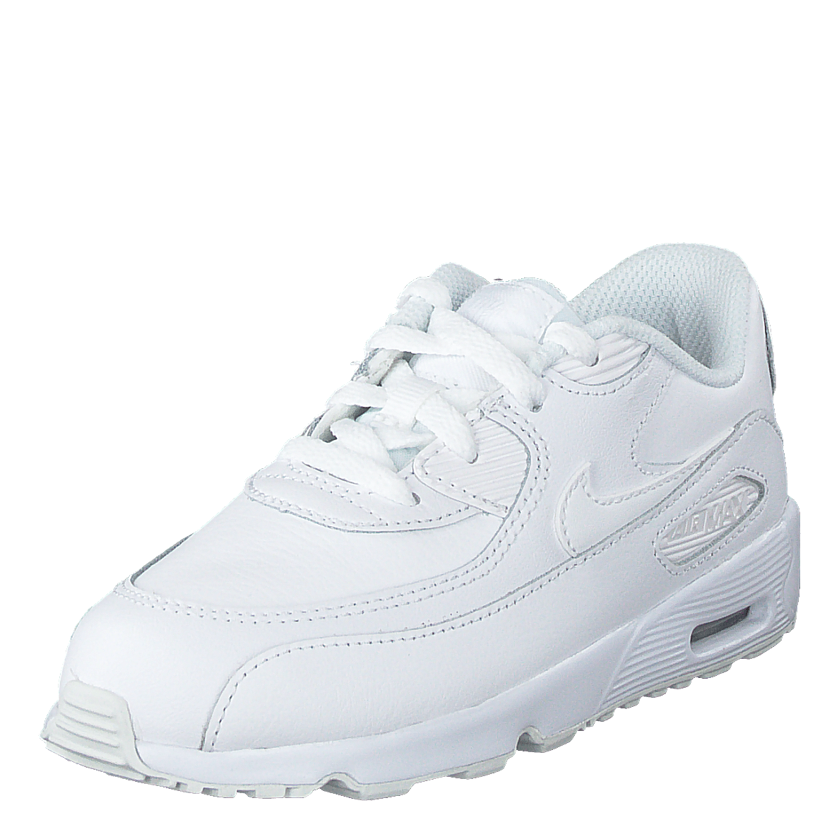 Boys' Air Max 90 Leather (td) White/white