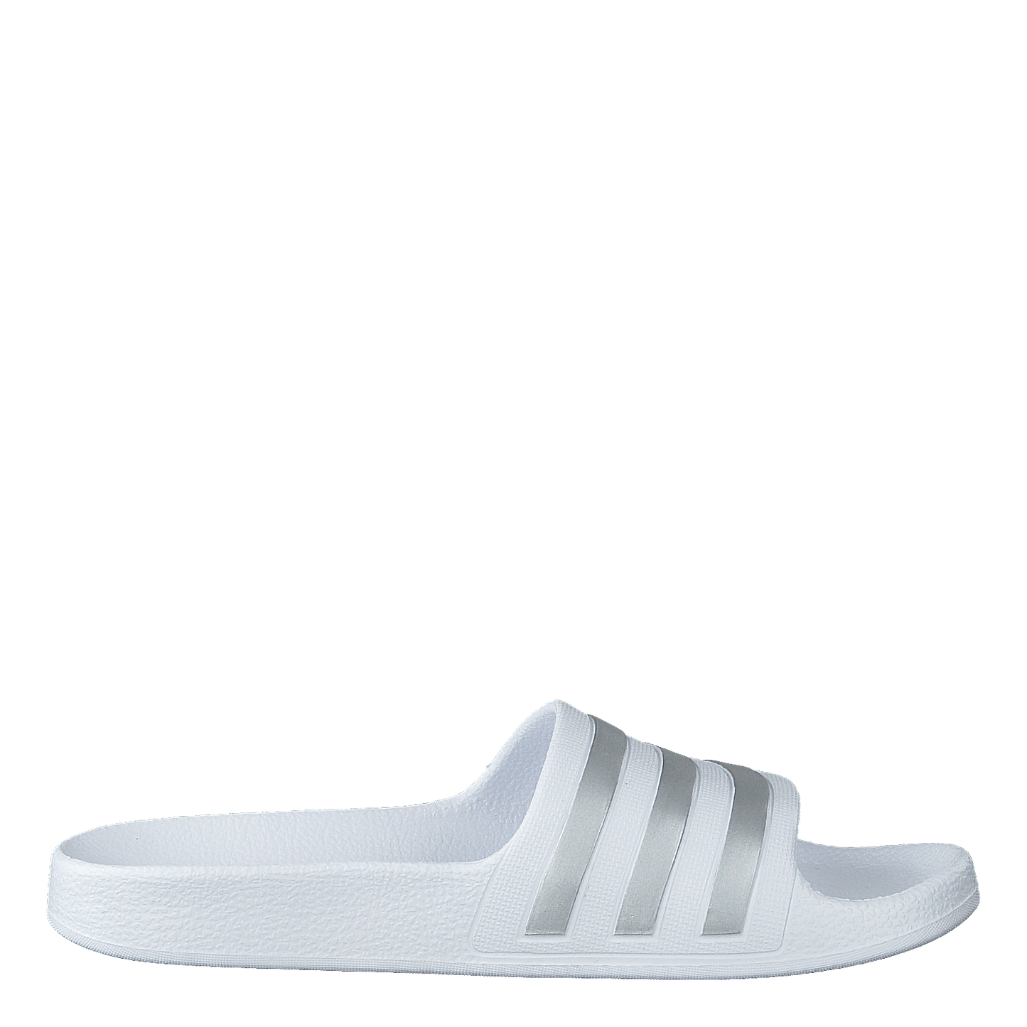 Adilette Aqua Slides Kids Cloud White / Silver Met. / Cloud White