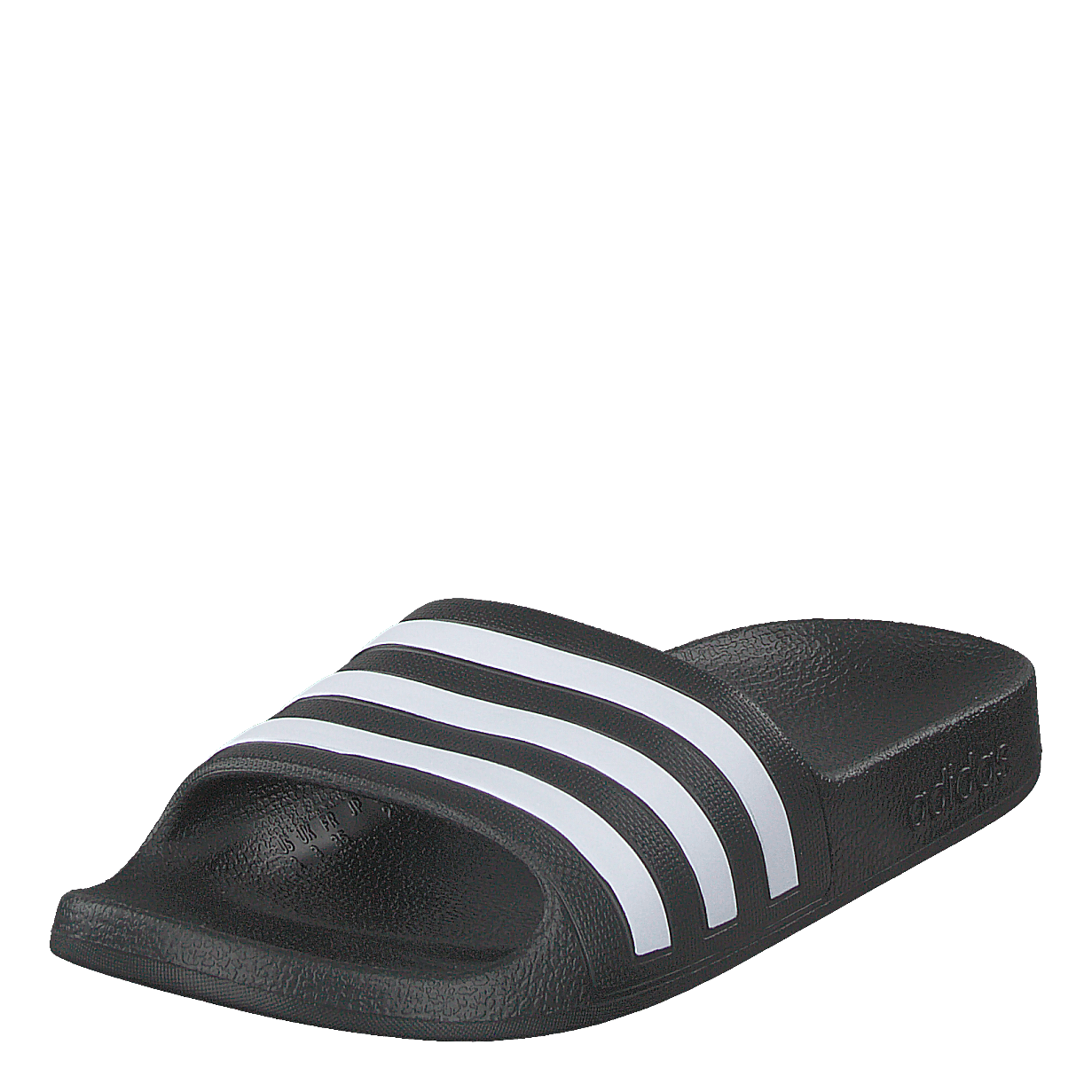 Adilette Aqua Slides Kids Core Black / Cloud White / Core Black