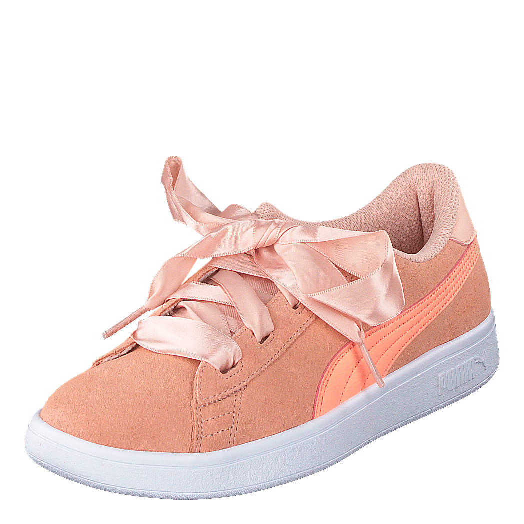 Puma Smash V2 Ribbon Jr Peach Bud-bright Peach