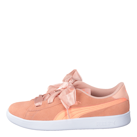 Puma Smash V2 Ribbon Jr Peach Bud-bright Peach