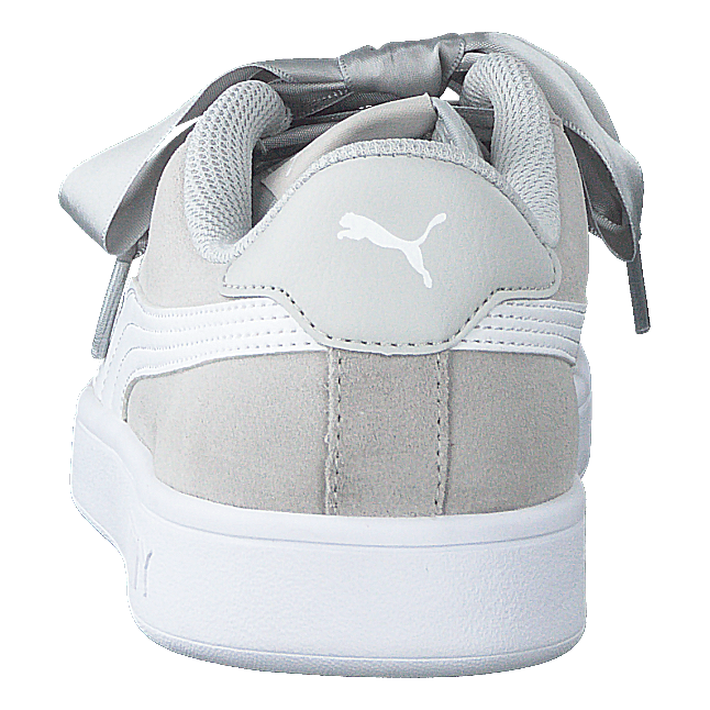 Puma Smash V2 Ribbon Jr Gray Violet-puma White