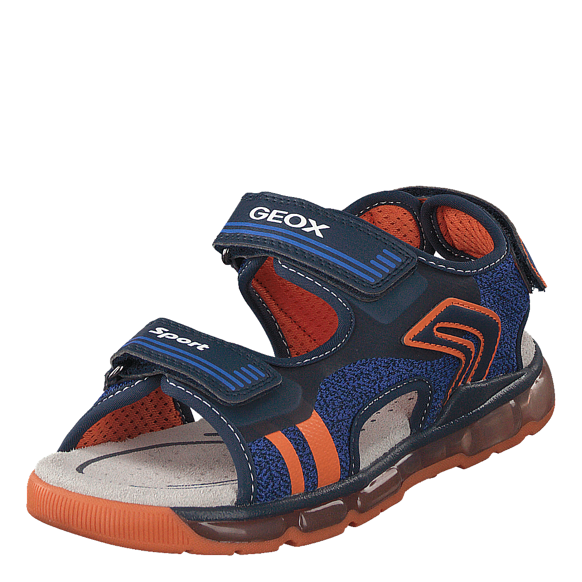 J Sandal Android Boy Navy/orange