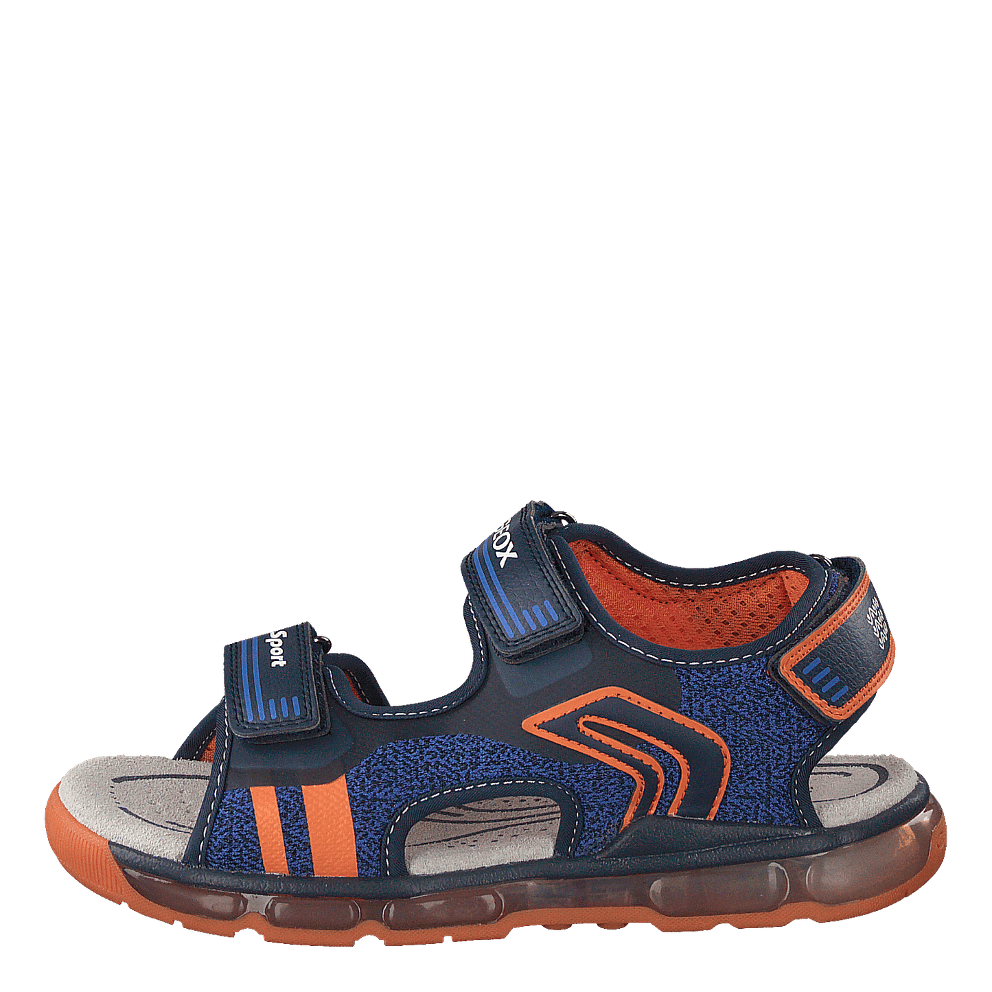 J Sandal Android Boy Navy/orange