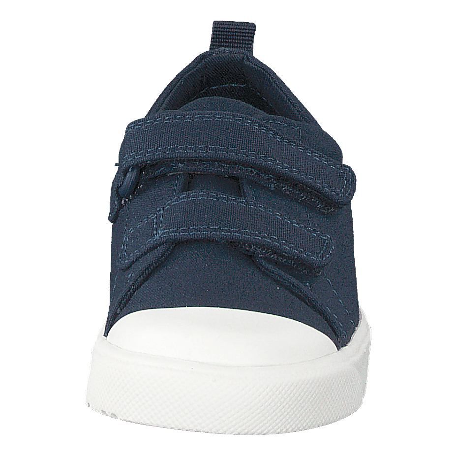 City Flare Lo T Navy Canvas