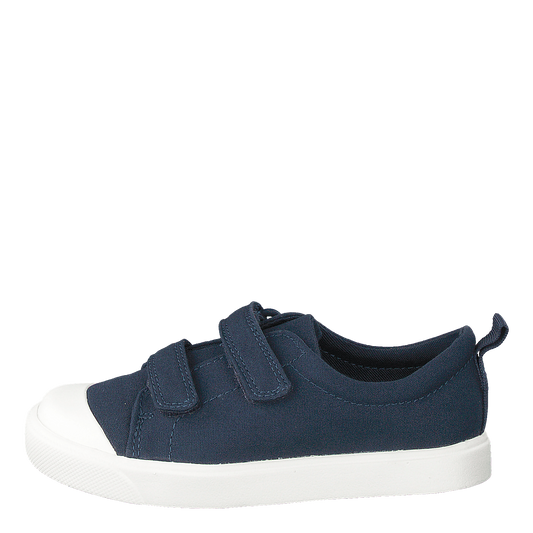 City Flare Lo T Navy Canvas