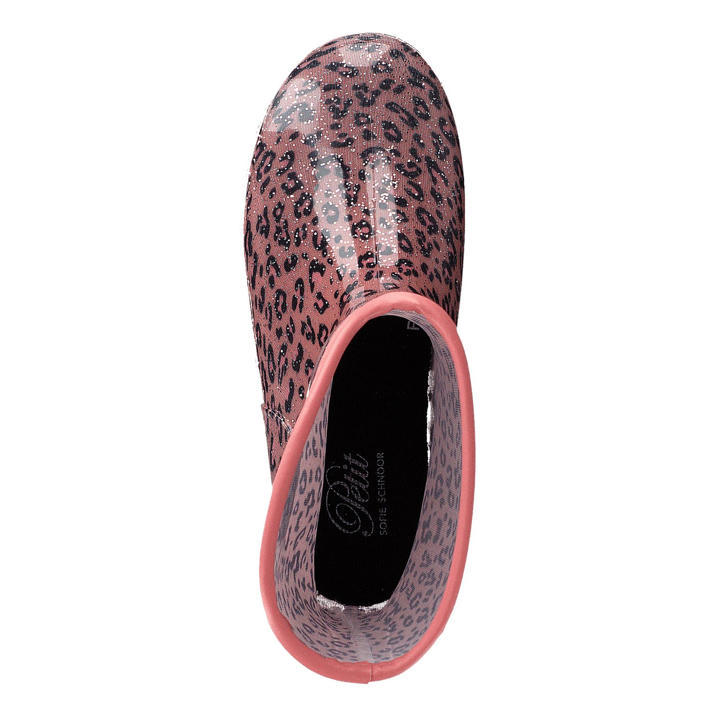 Rubber Boot Baby Leopard - Pink