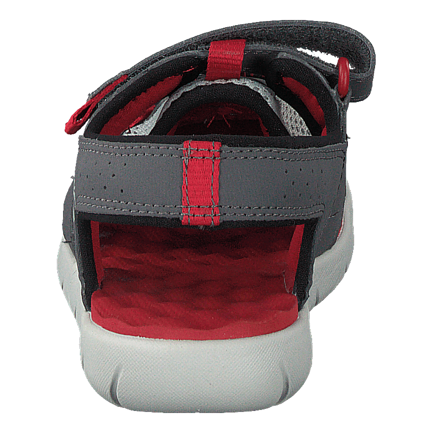 Perkins Row Fisherman Dark Grey/red