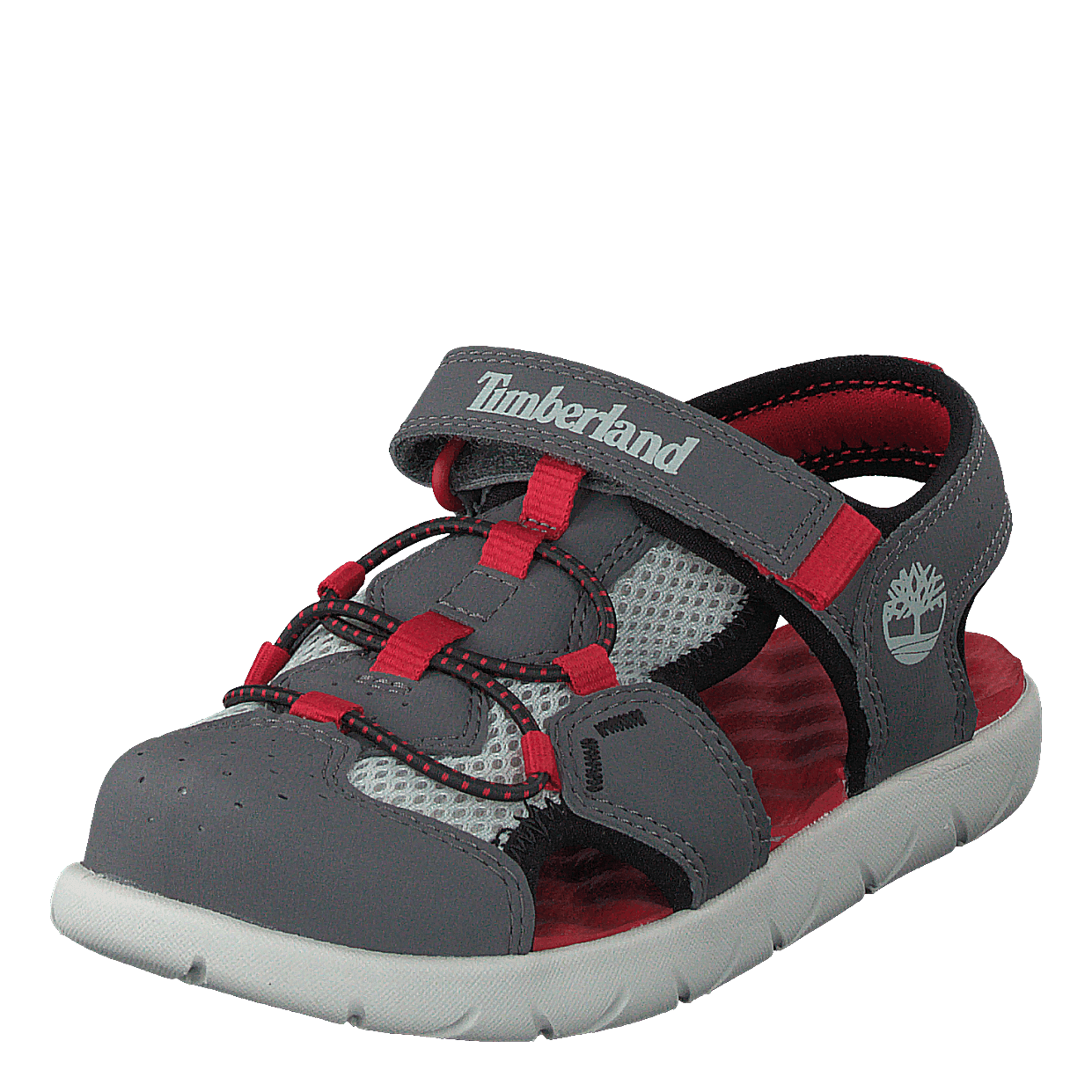 Perkins Row Fisherman Dark Grey/red