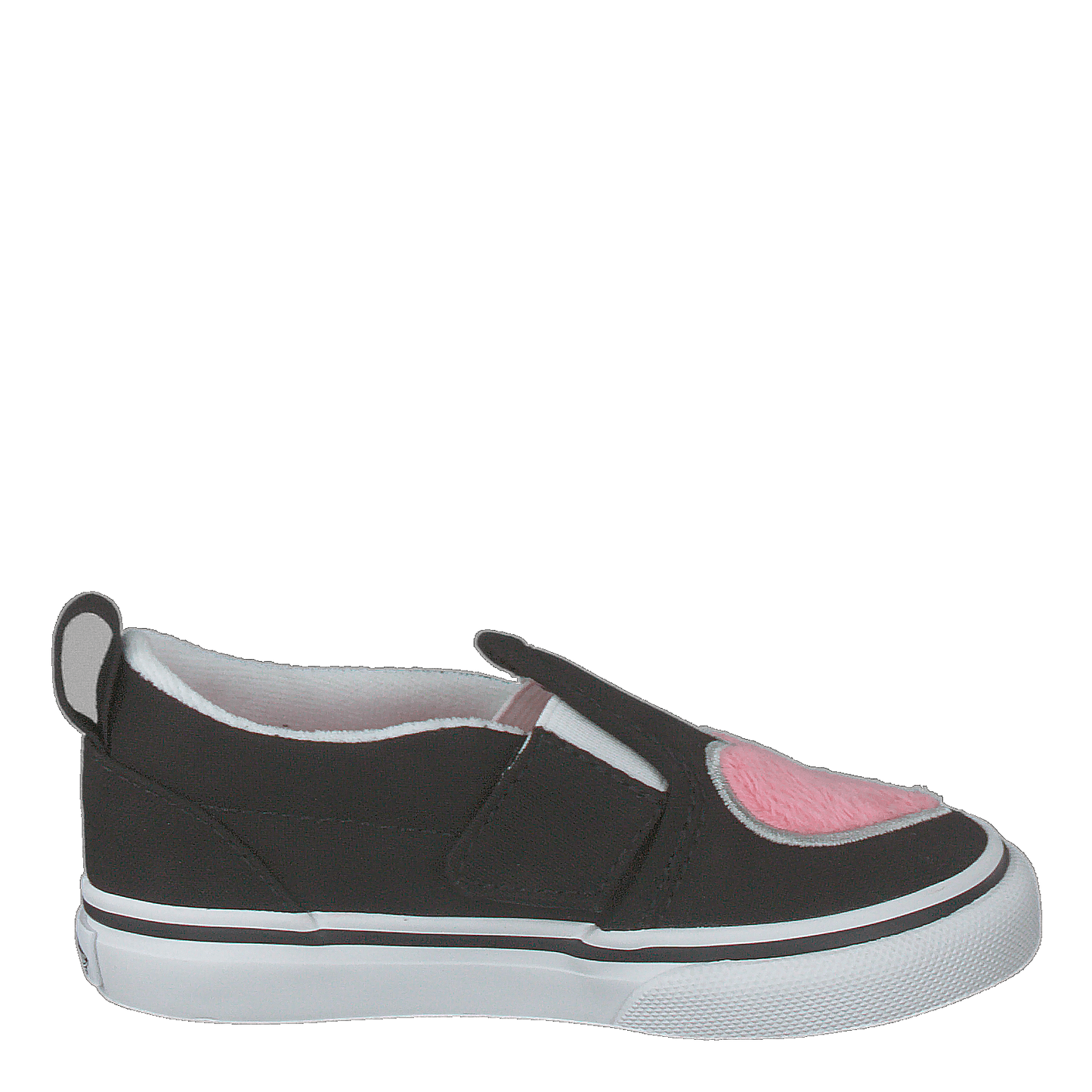 Td Slip-on V (fur Heart) Strawberry Pink