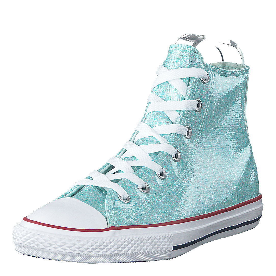 Chuck Taylor Hi Sparkle Teal Tint