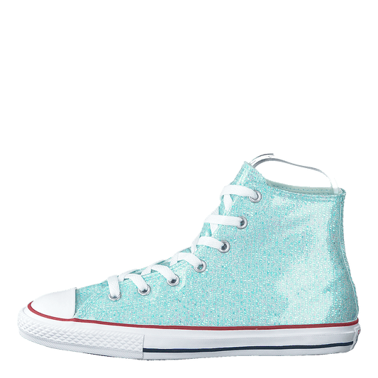 Chuck Taylor Hi Sparkle Teal Tint