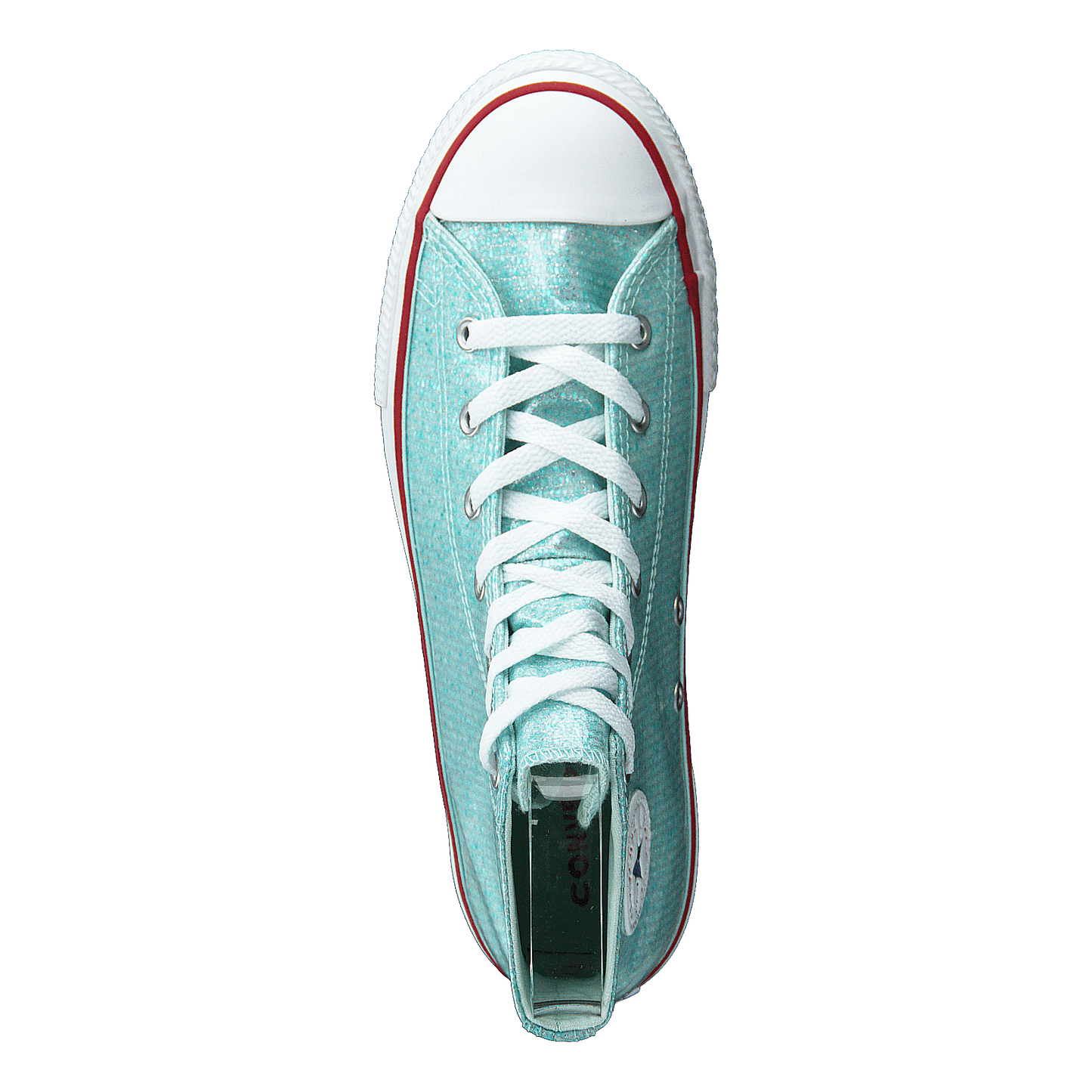 Chuck Taylor Hi Sparkle Teal Tint