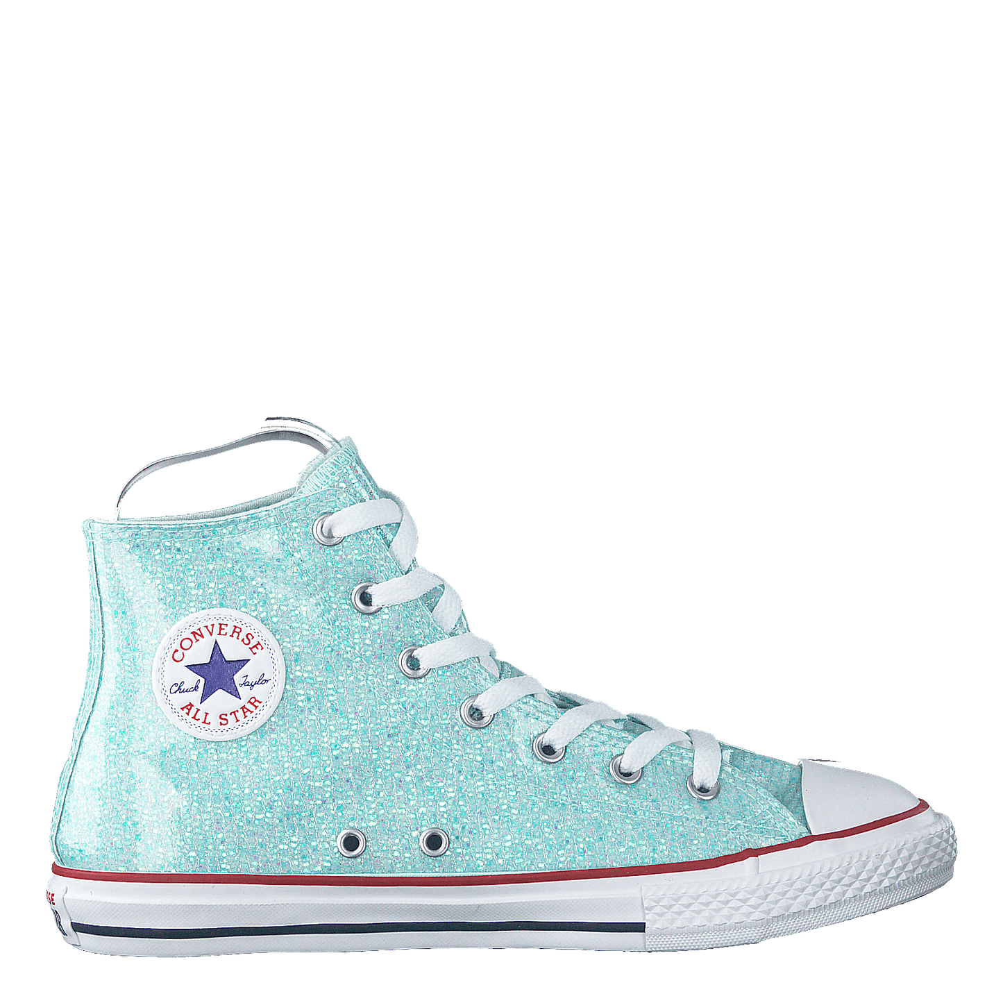 Chuck Taylor Hi Sparkle Teal Tint