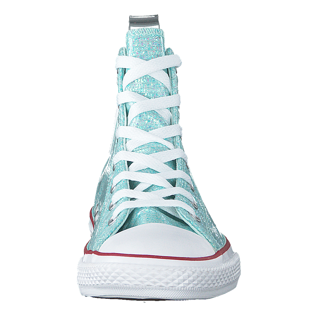 Chuck Taylor Hi Sparkle Teal Tint