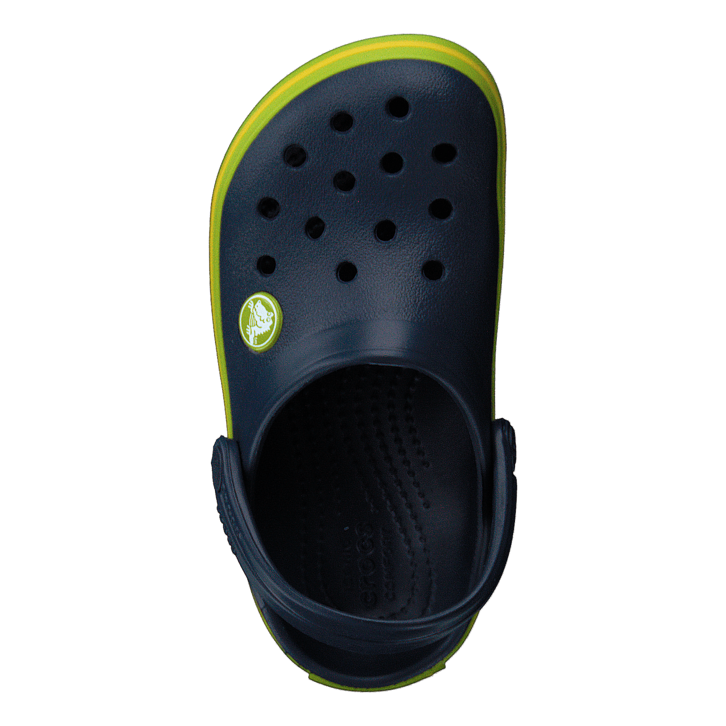 Crocband Clog Kids Navy / Volt Green