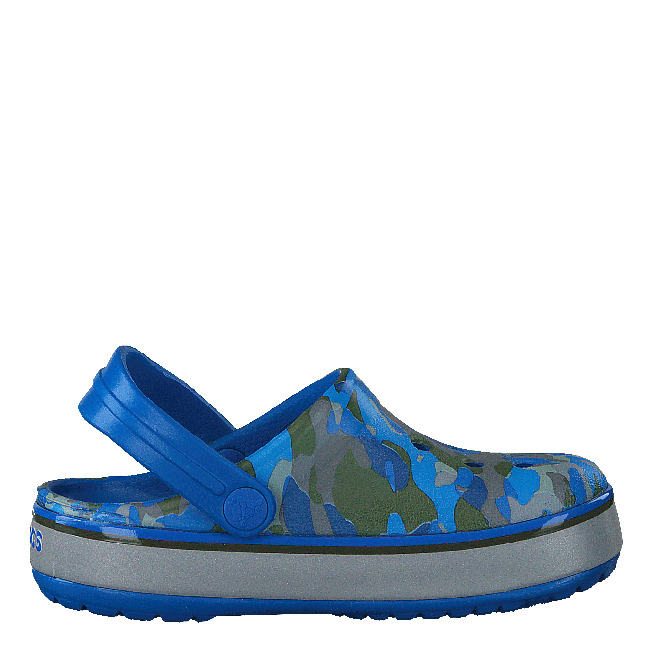 Cb Camo Reflect Band Clog K Bright Cobalt