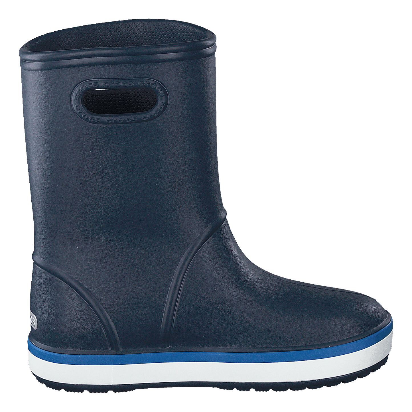 Crocband Rain Boot K Navy/Bright Cobalt