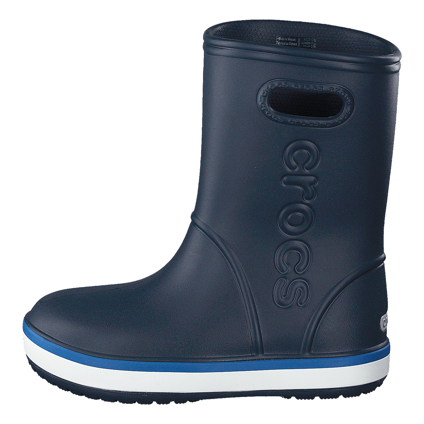 Crocband Rain Boot K Navy/Bright Cobalt