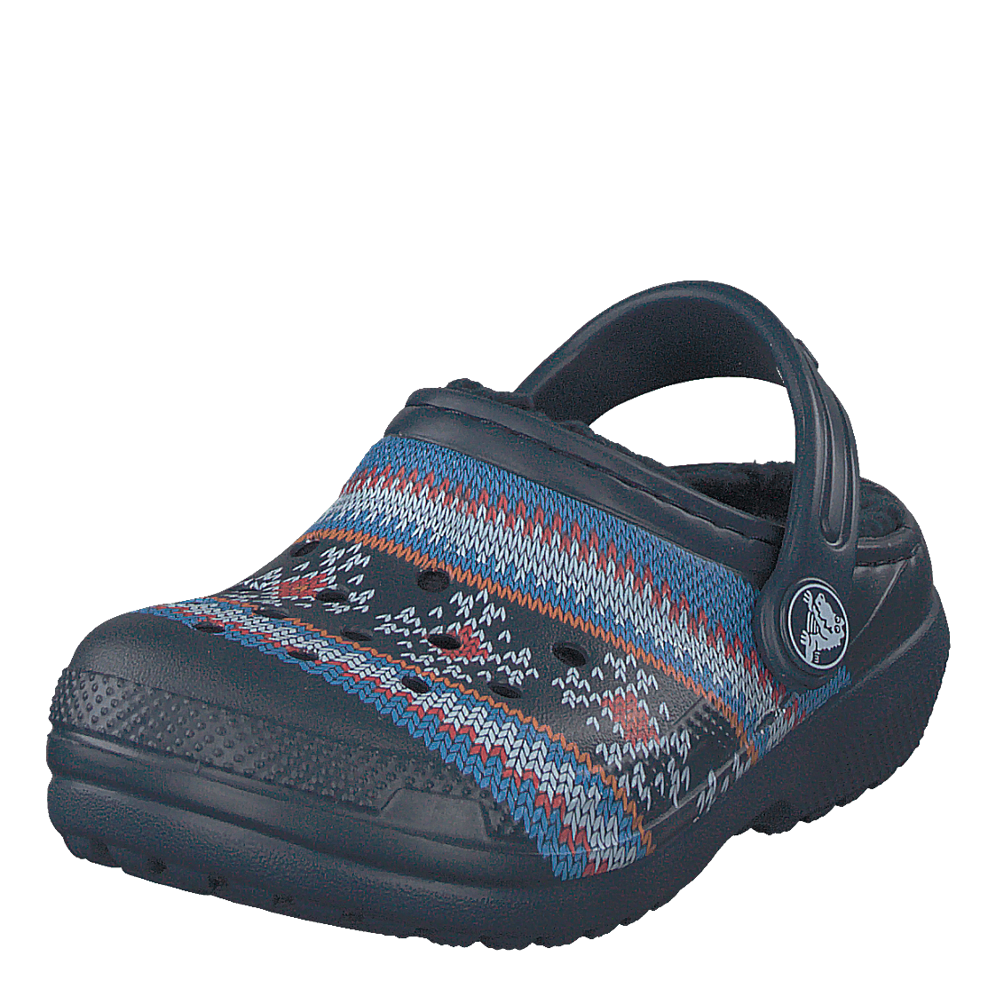 Classic Printed Lined Clog K Navy