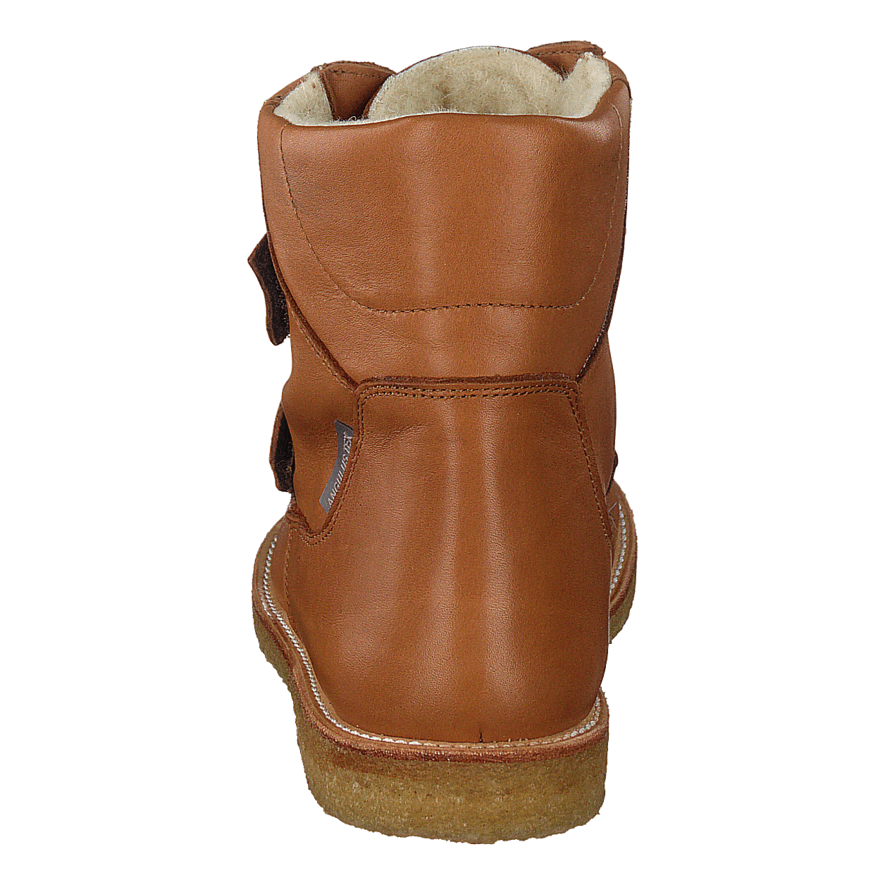 Tex-boot With Velcro Straps Cognac