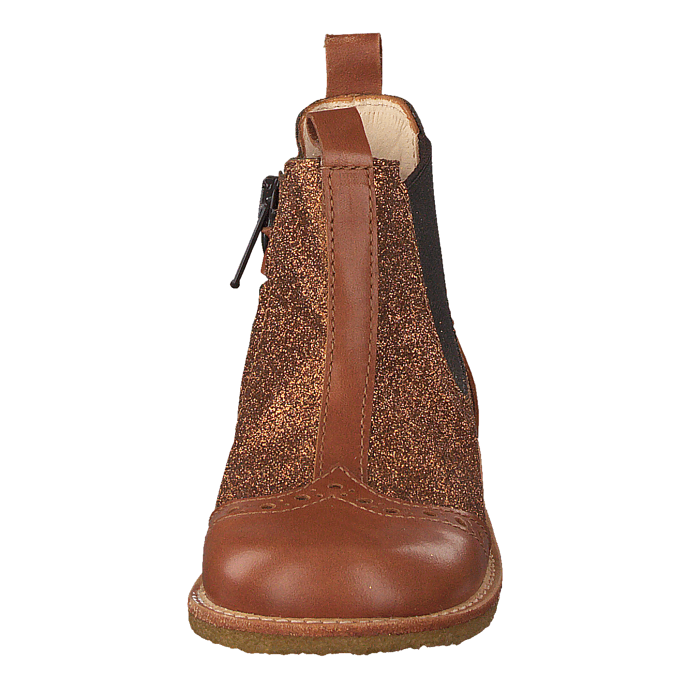 Starter Chelsea Boot With Elas Cognac/rust Gl./brown