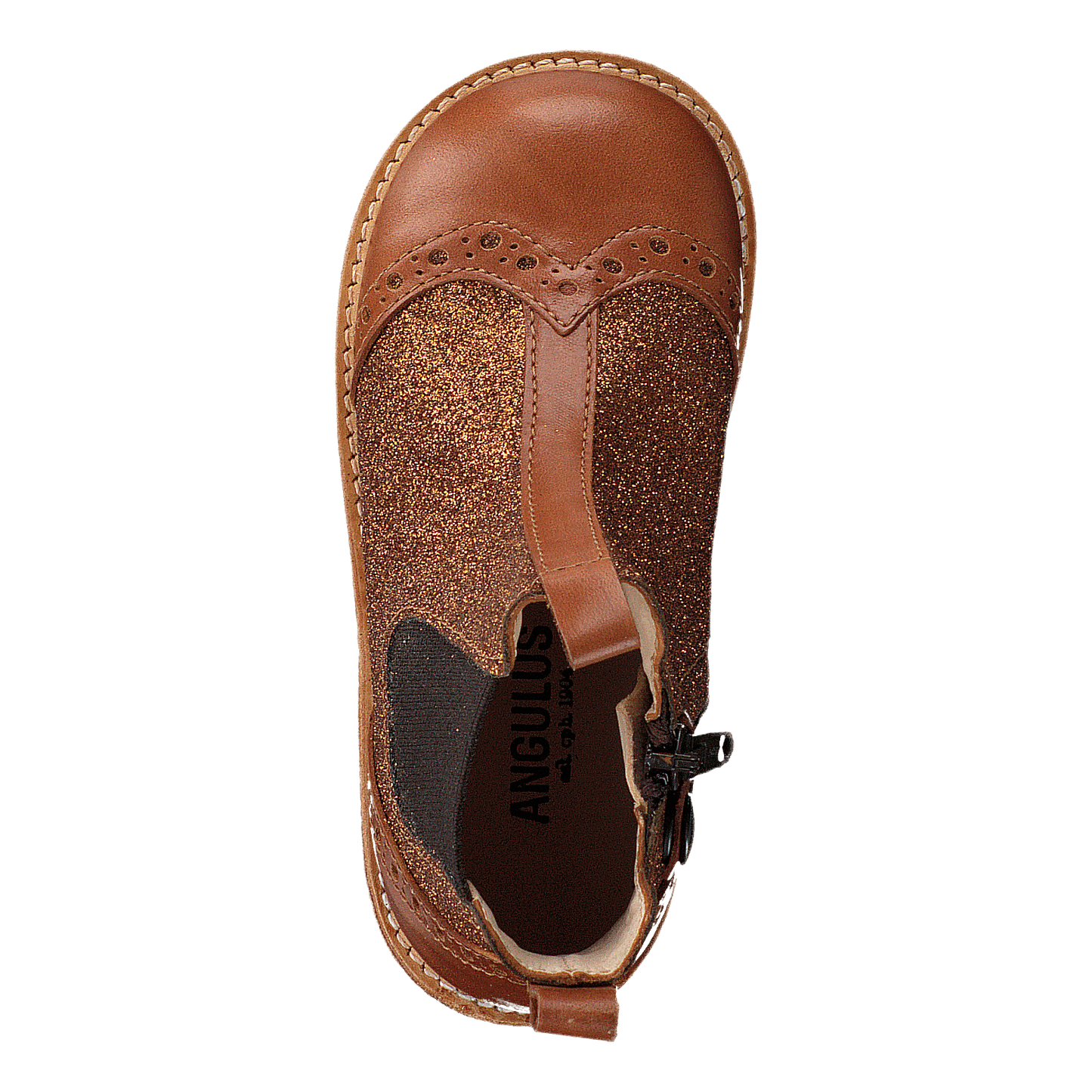 Starter Chelsea Boot With Elas Cognac/rust Gl./brown