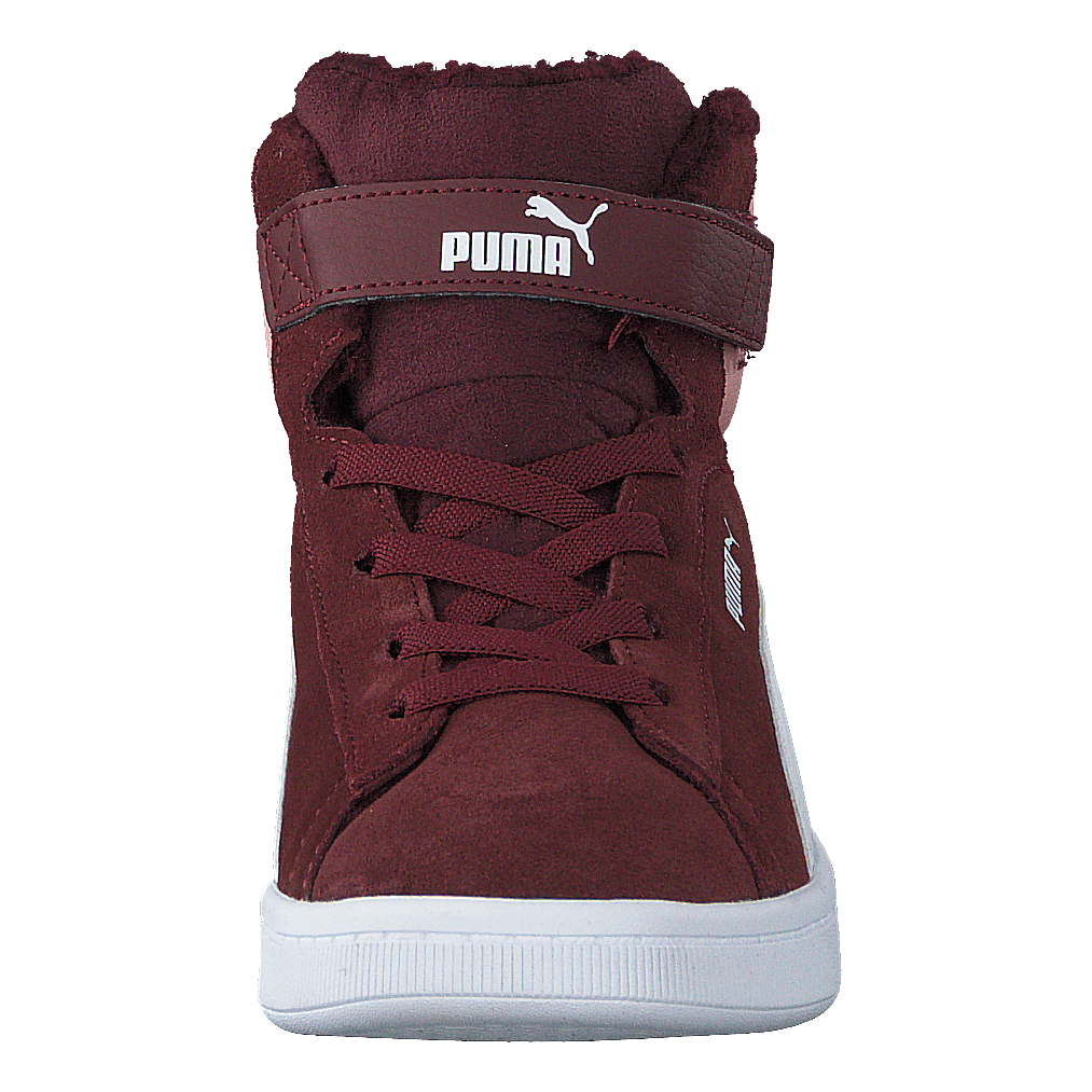 Puma Vikky V2 Mid Fur Ps Vineyard Wine-bridal Rose