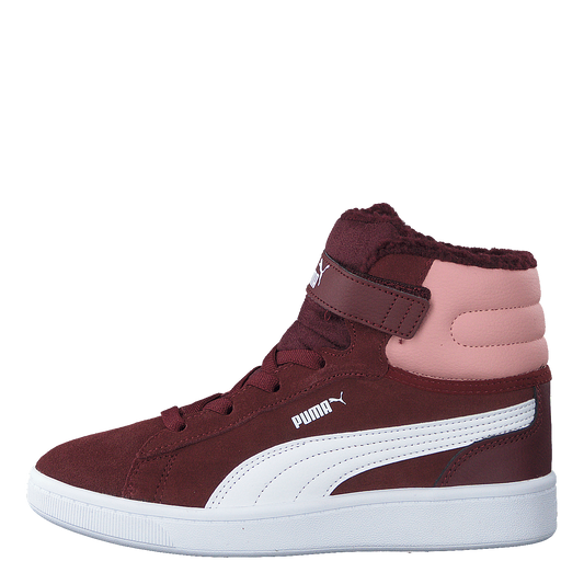 Puma Vikky V2 Mid Fur Ps Vineyard Wine-bridal Rose