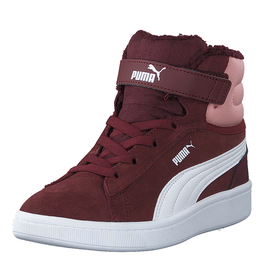 Puma Vikky V2 Mid Fur Ps Vineyard Wine-bridal Rose