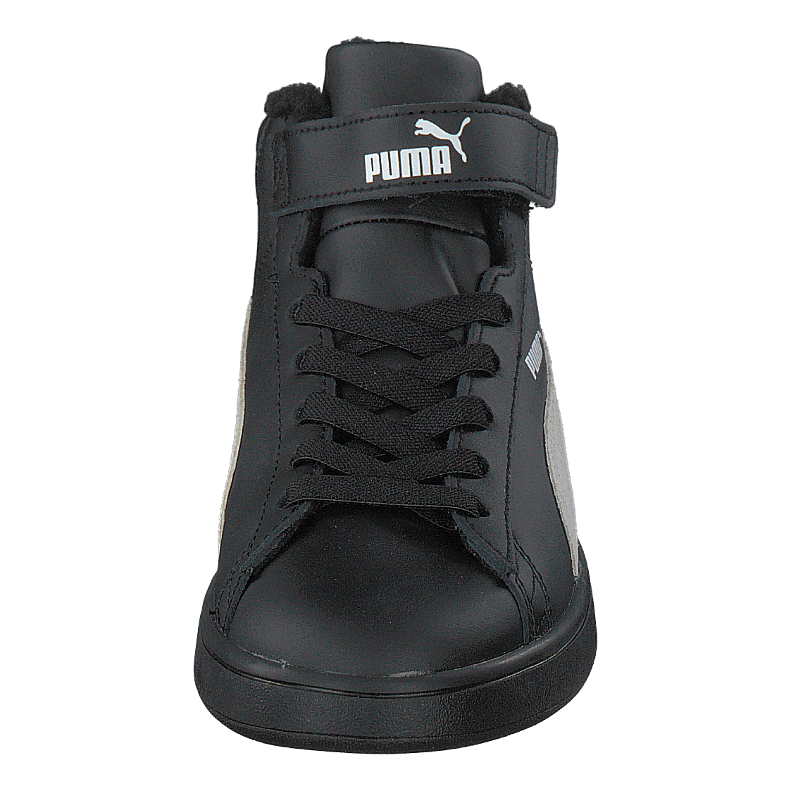 Puma Smash V2 Mid L Fur Ps Puma Black-whisper White