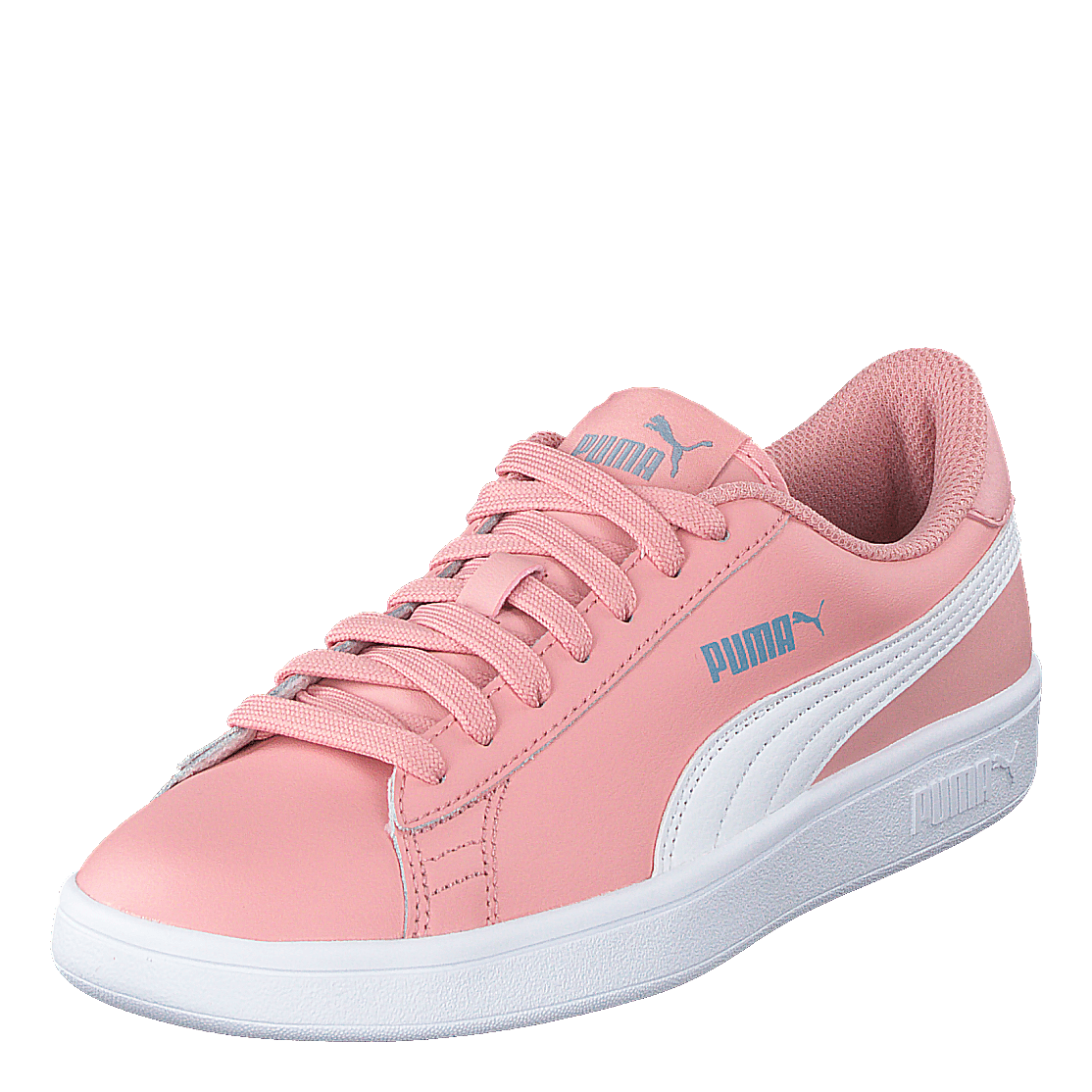 Puma Smash V2 Sd Jr Bridal Rose- White-faded Denim