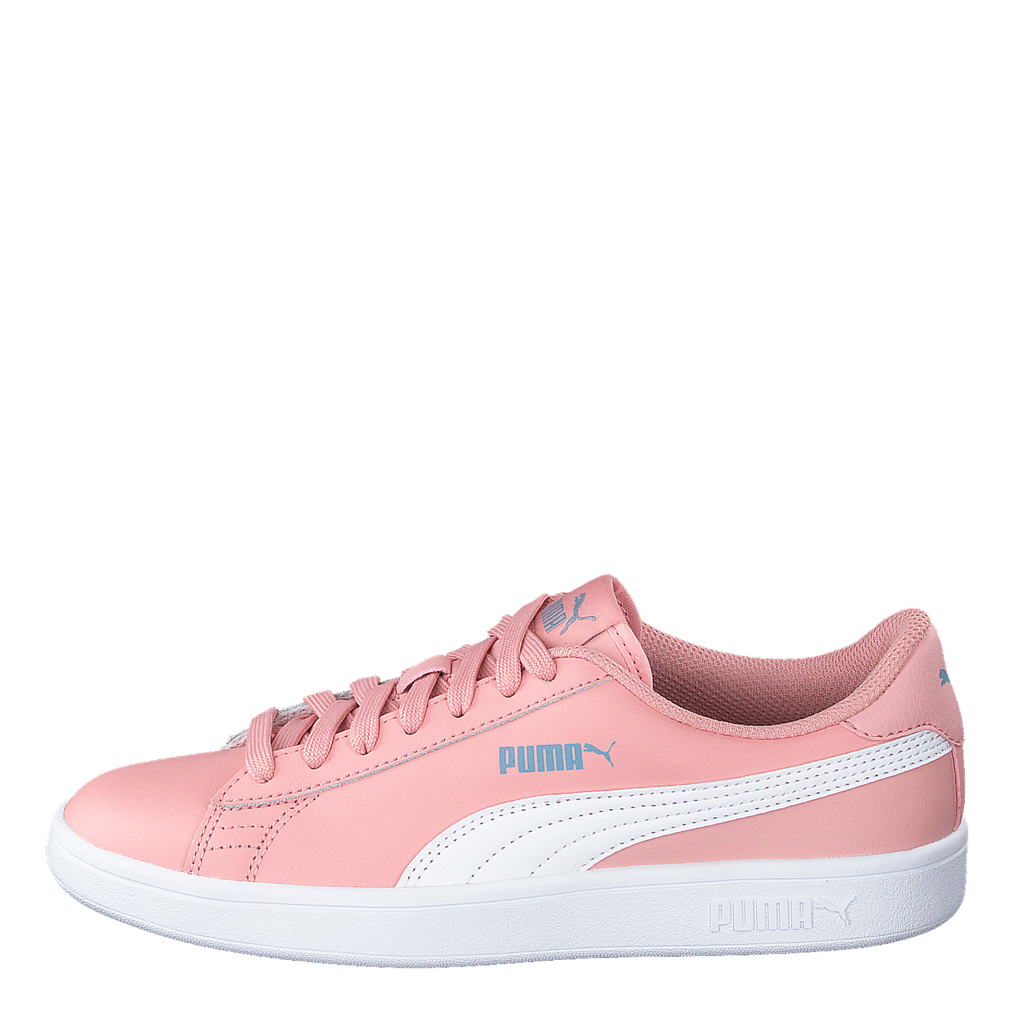 Puma Smash V2 Sd Jr Bridal Rose- White-faded Denim