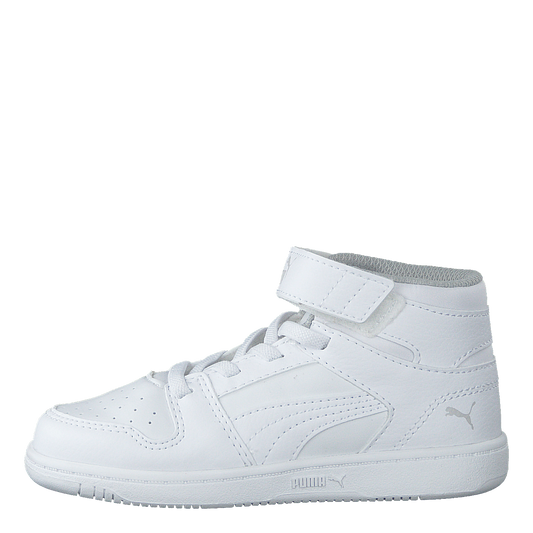 Puma Rebound Layup Sl V Inf Puma White- Black-gray Violet