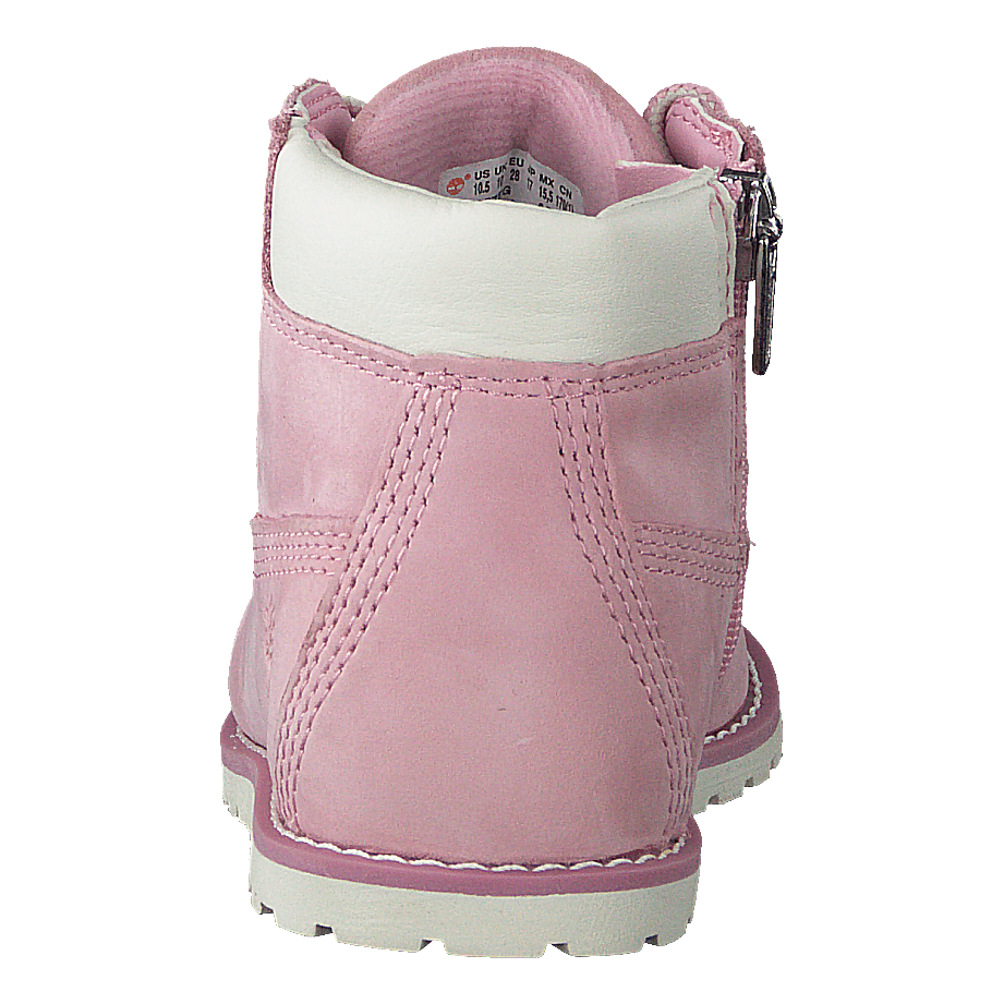 Pokey Pine 6in Boot With Side Pink Nectar