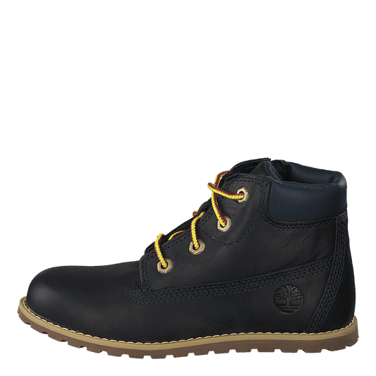 Pokey Pine 6in Boot With Side Black Iris