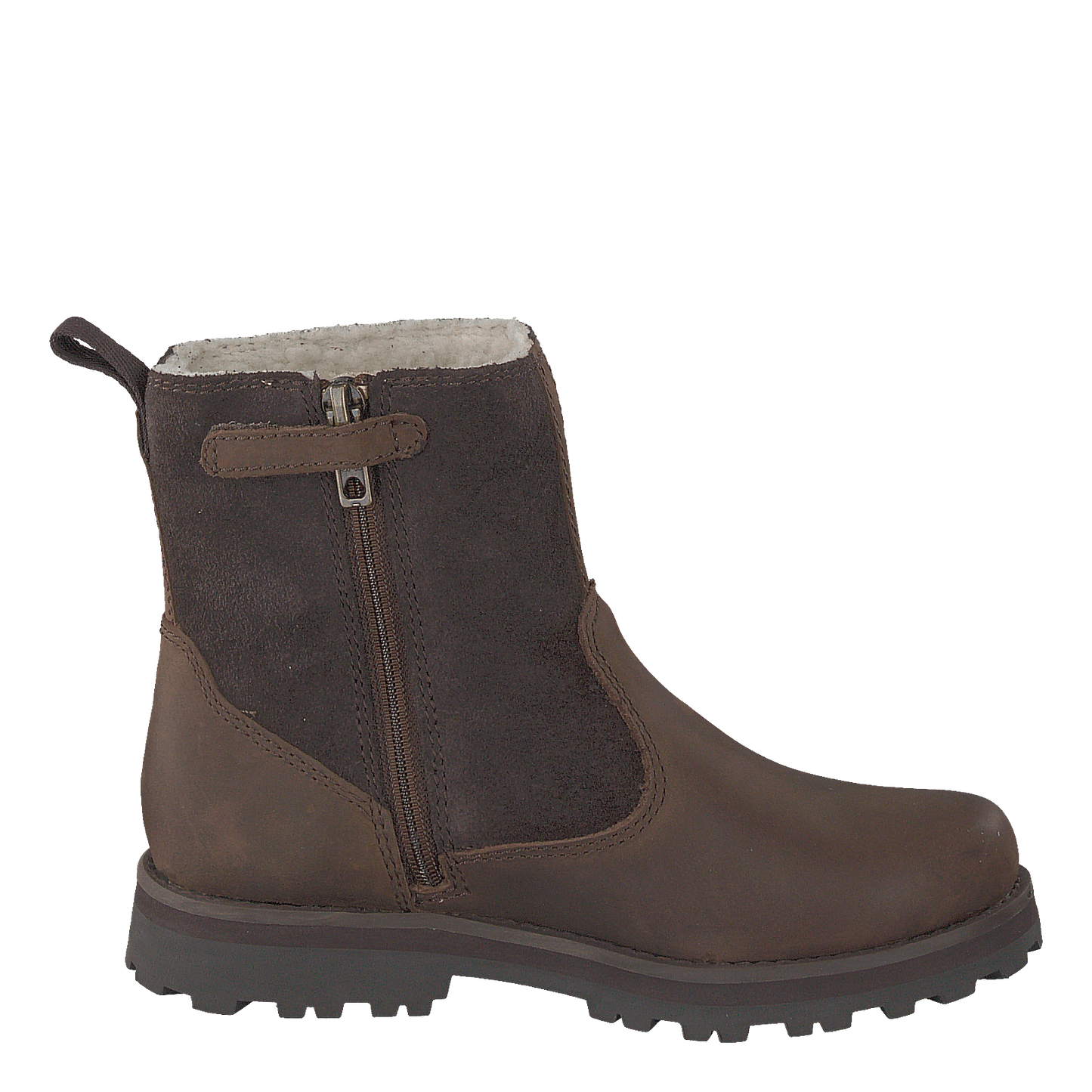 Courma Kid Warm Lined Boot Dark Brown