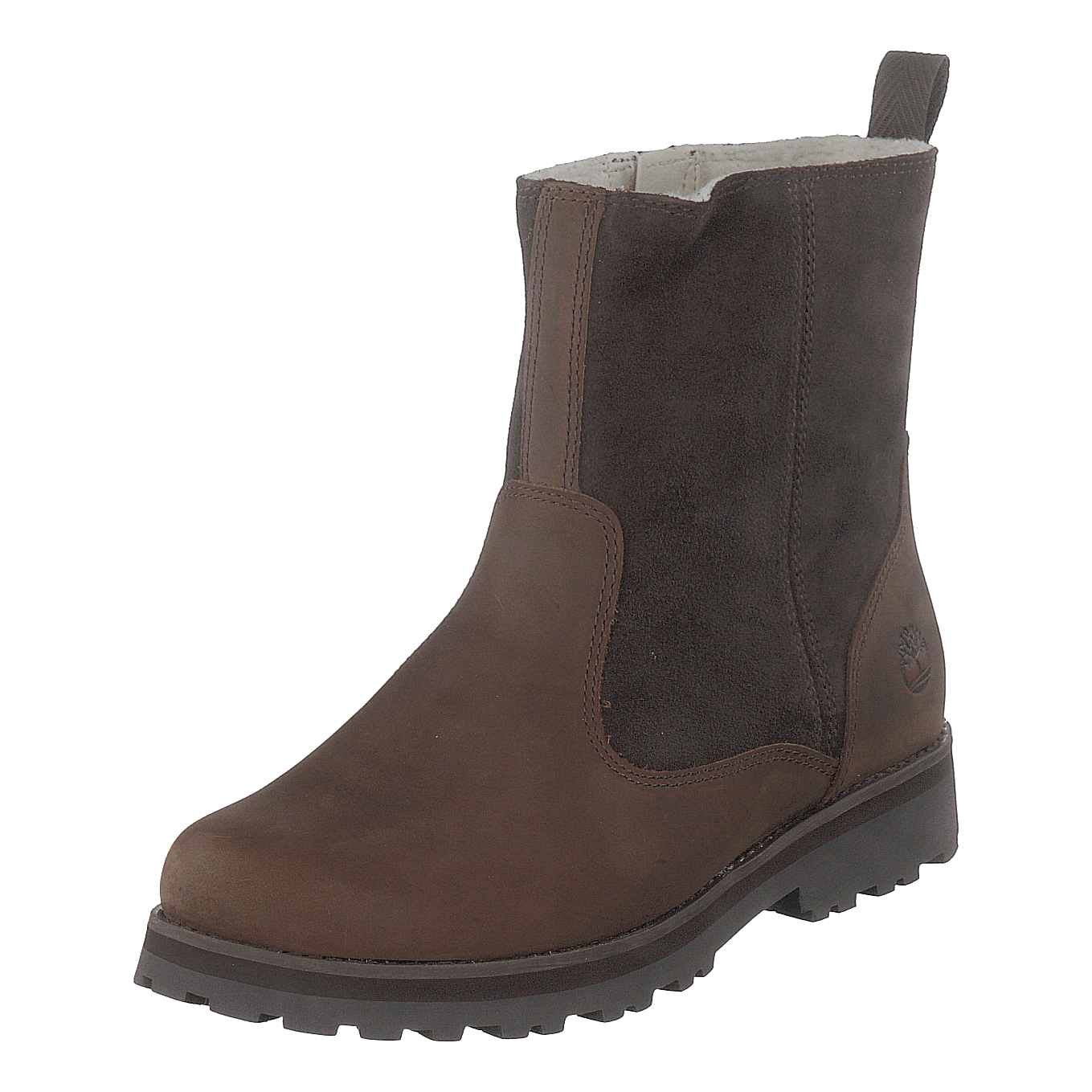 Courma Kid Warm Lined Boot Dark Brown