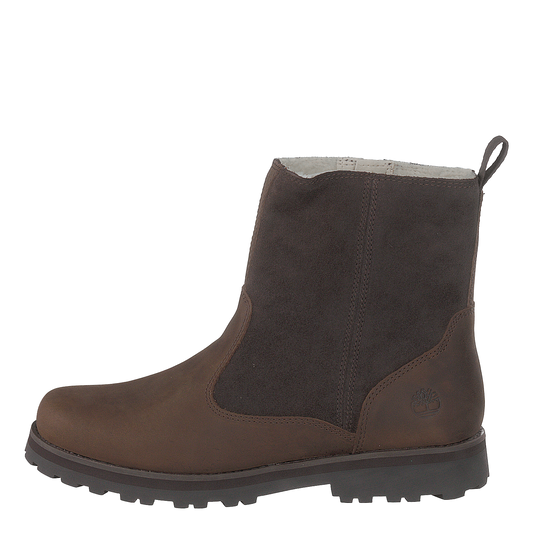 Courma Kid Warm Lined Boot Dark Brown