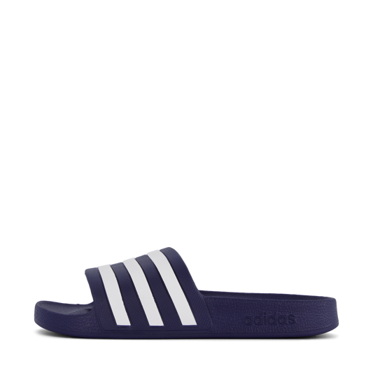 Adilette Aqua Slides Dark Blue / Cloud White / Dark Blue