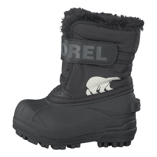 Toddler's Snow Commander Black, Charcoal