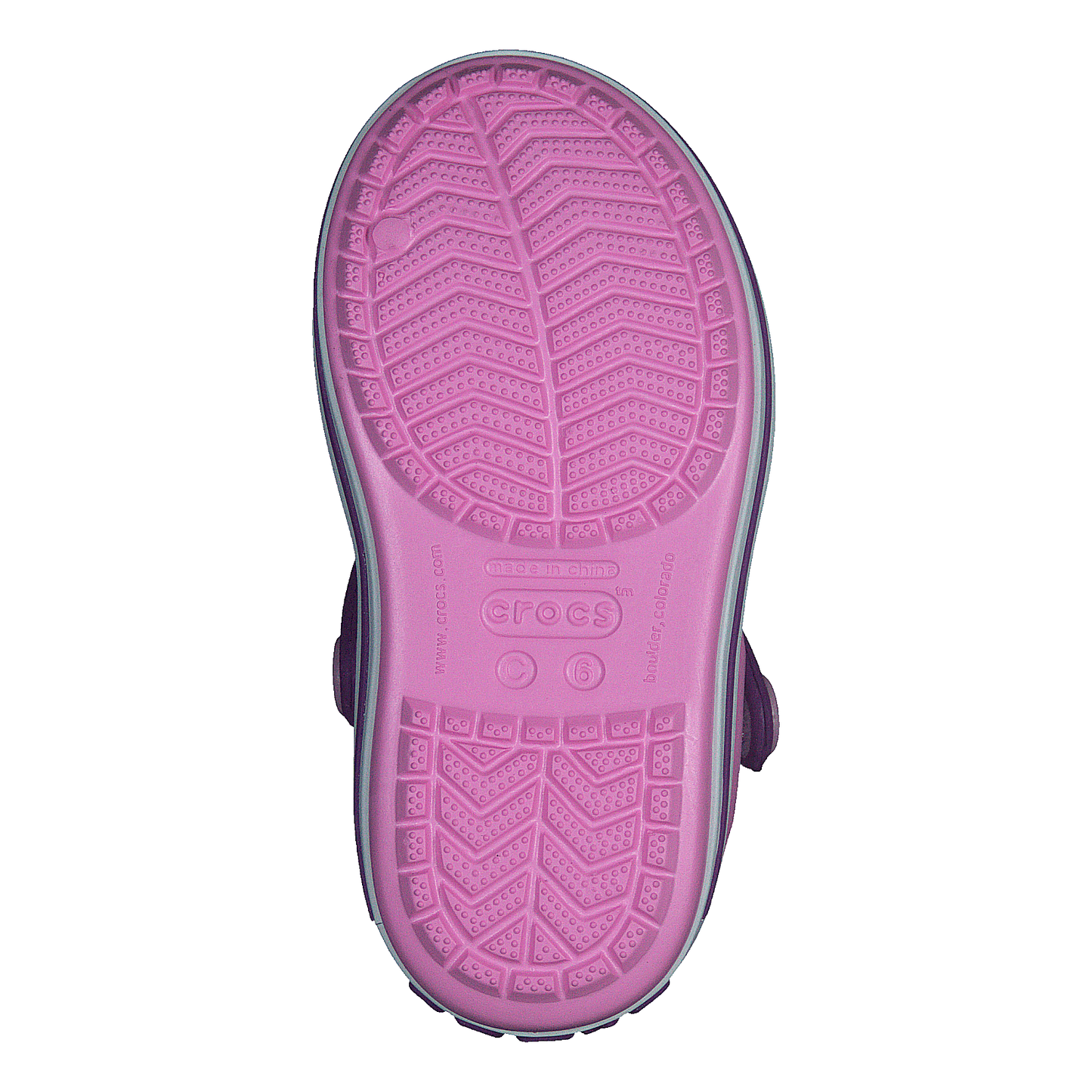 Crocband Sandal Kids Carnation / Amethyst