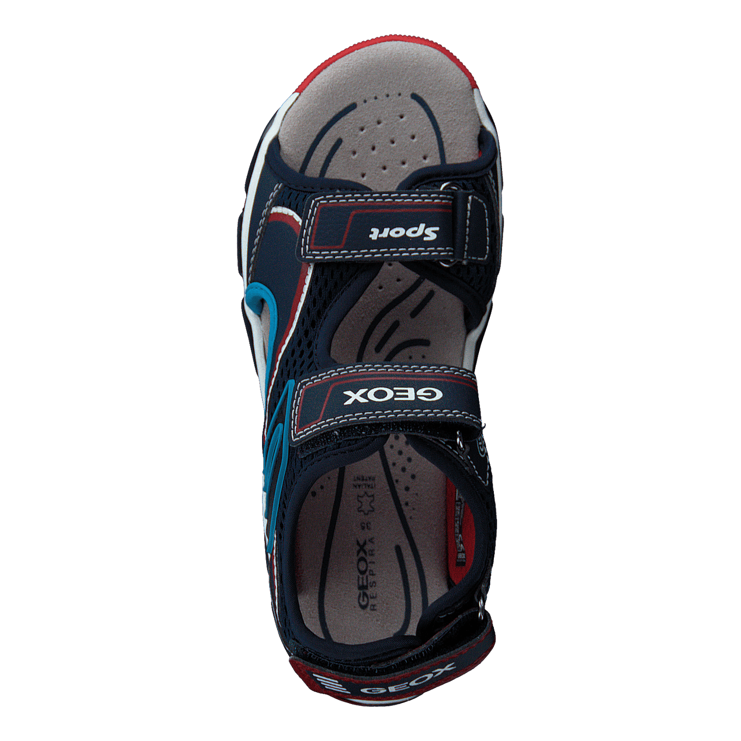 J Sandal Android Boy Navy/red