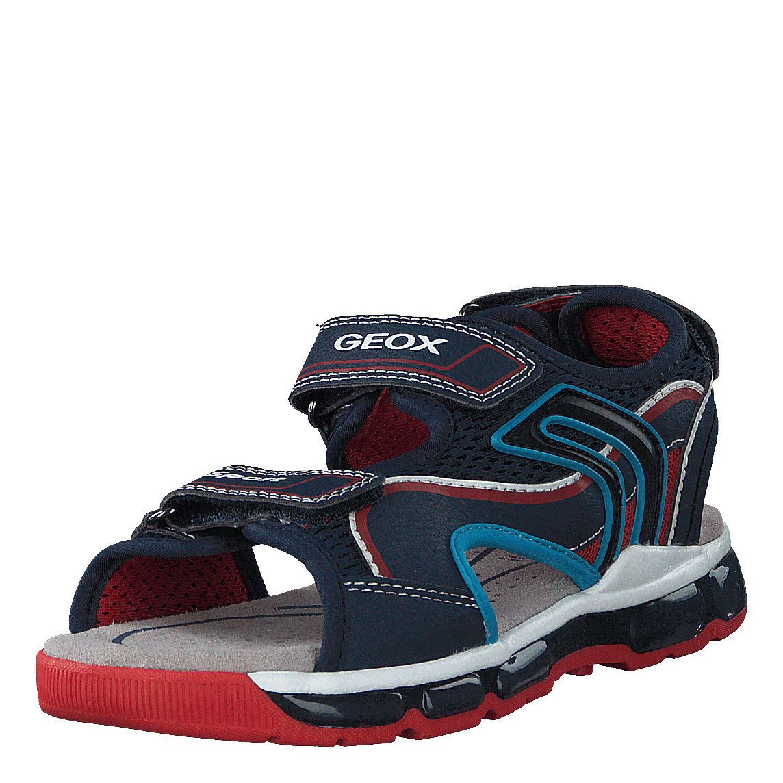 J Sandal Android Boy Navy/red