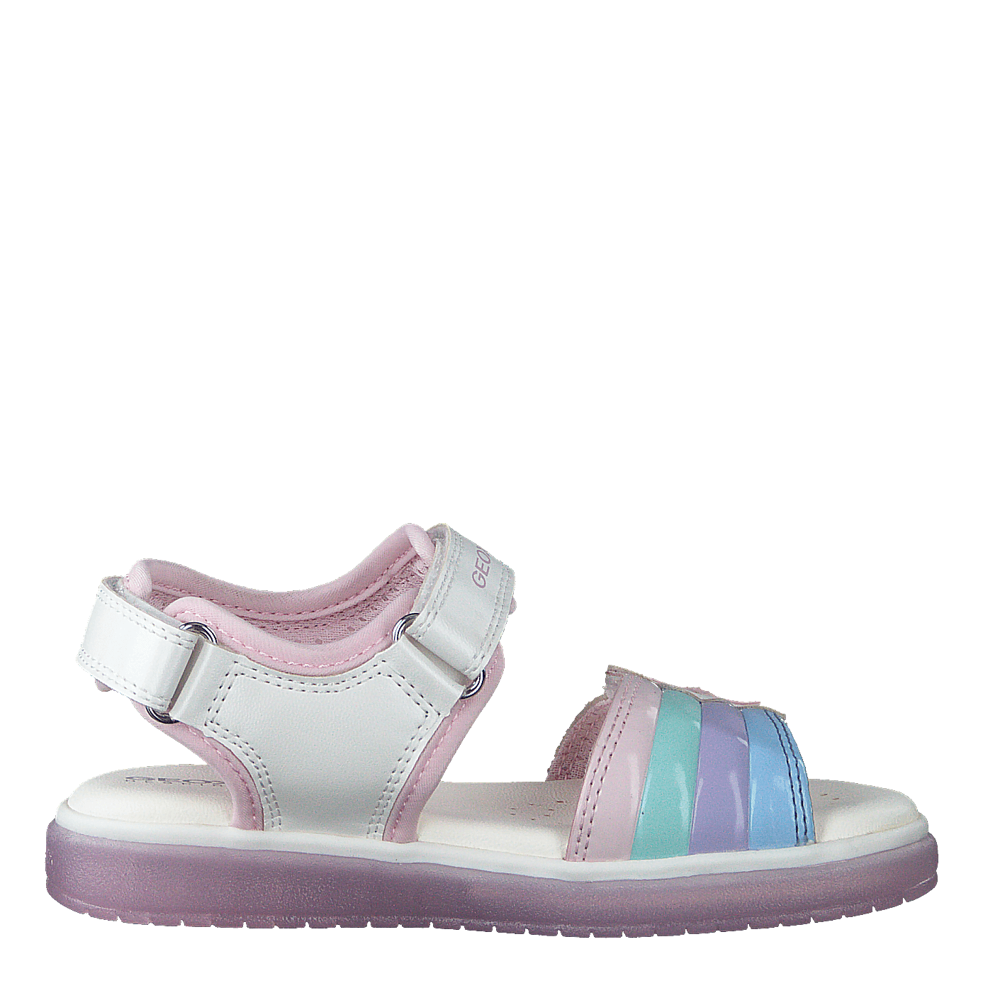 J Sandal Blikk Girl White