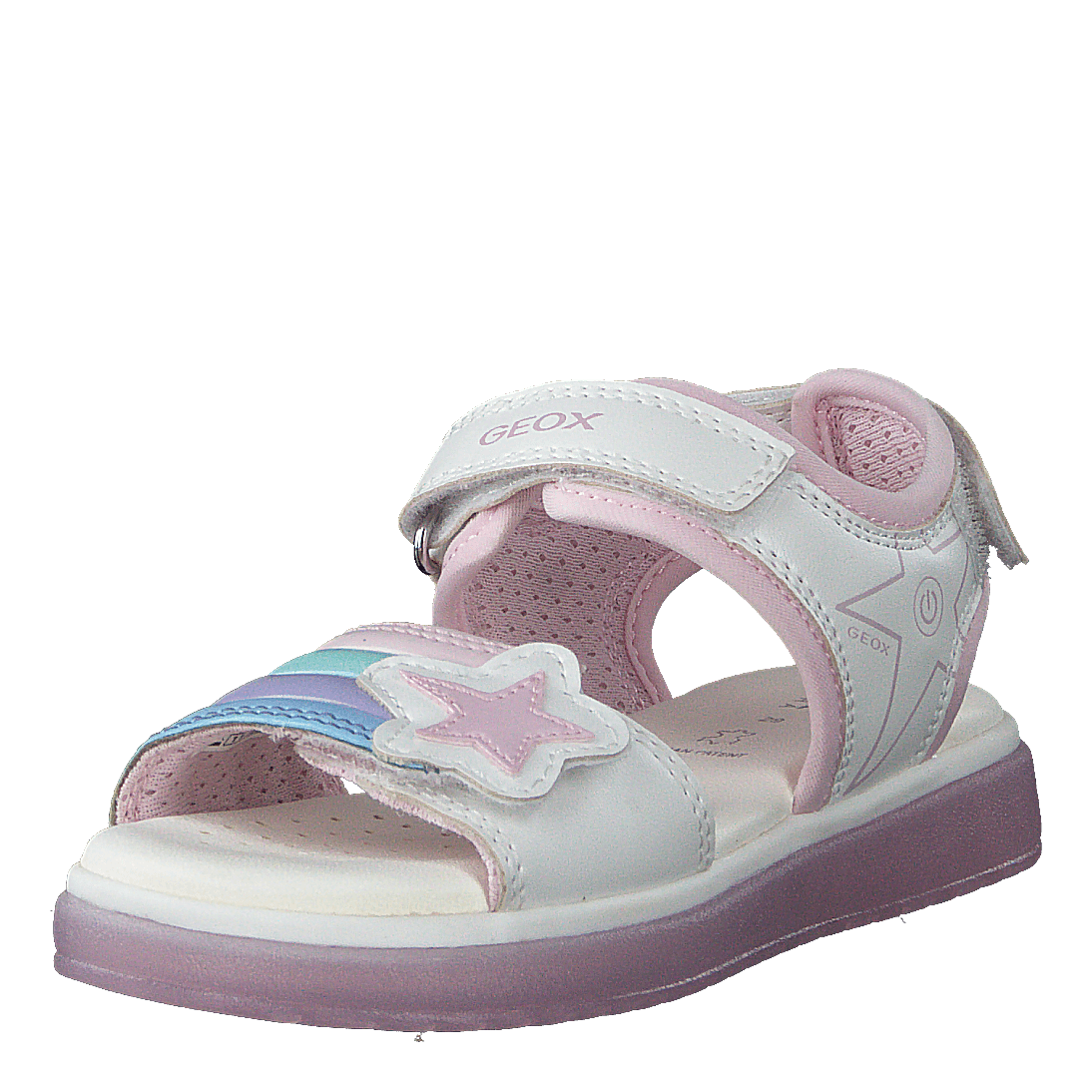 J Sandal Blikk Girl White