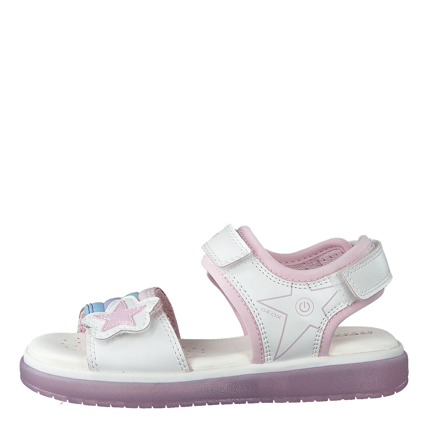 J Sandal Blikk Girl White